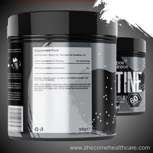 Creatine Improves exercise performance Monohydrate powder